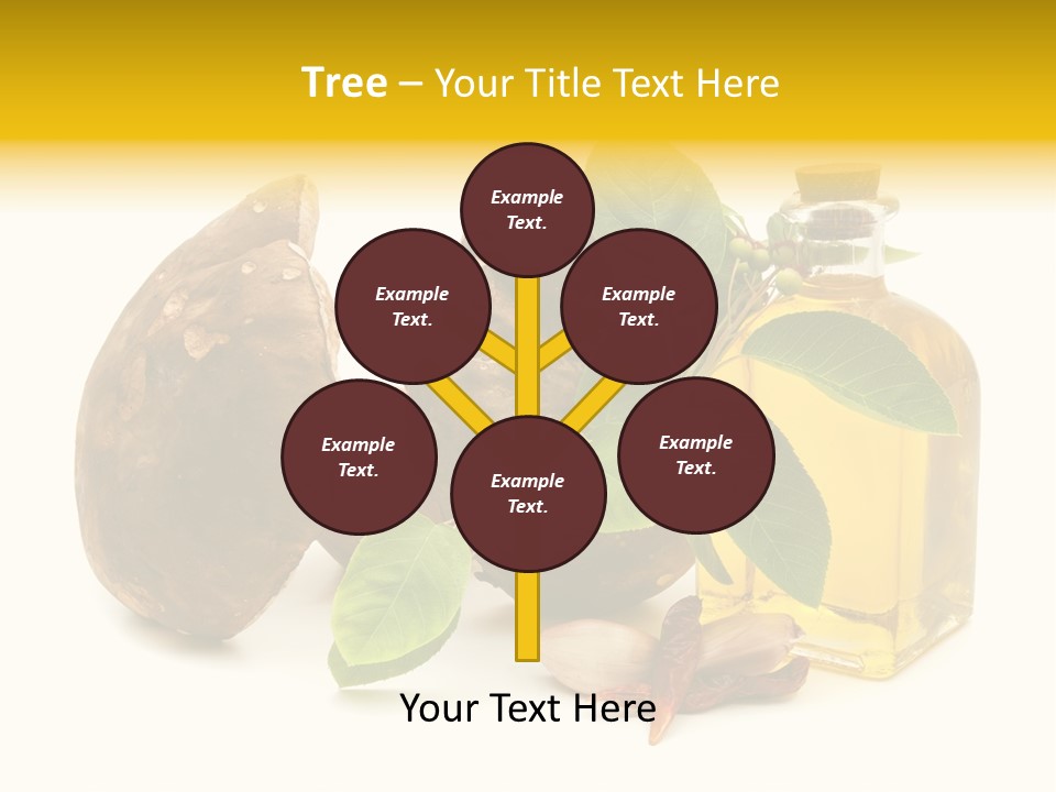 Beautiful Hand Skin PowerPoint Template