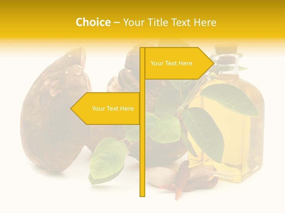 Beautiful Hand Skin PowerPoint Template