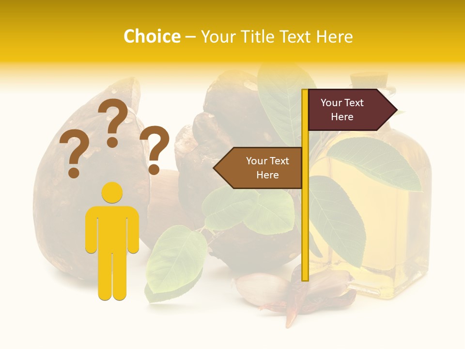 Beautiful Hand Skin PowerPoint Template