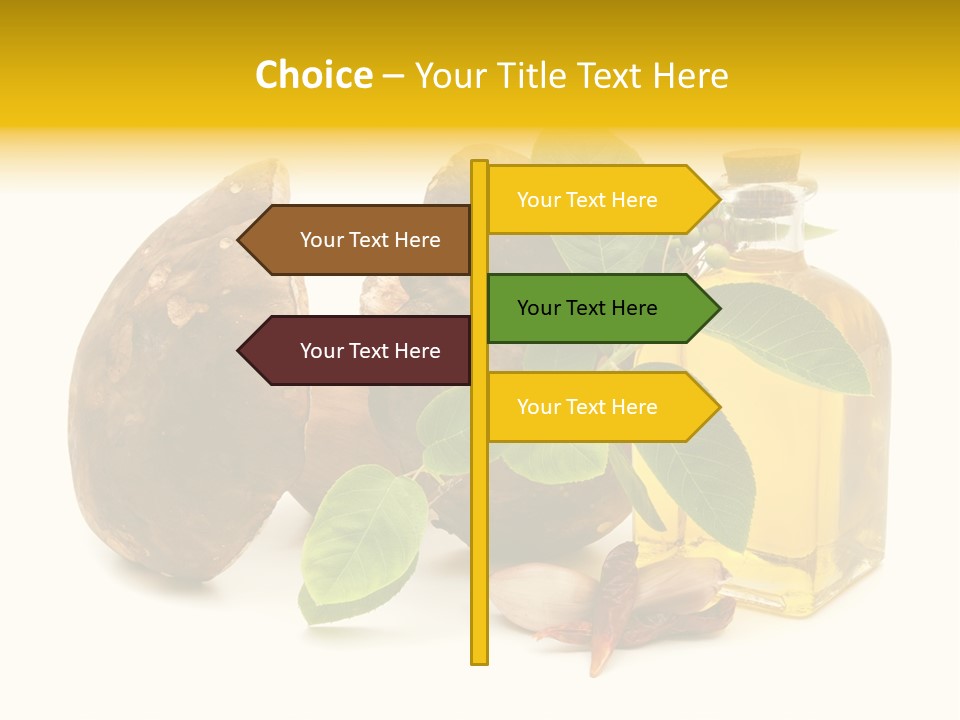 Beautiful Hand Skin PowerPoint Template