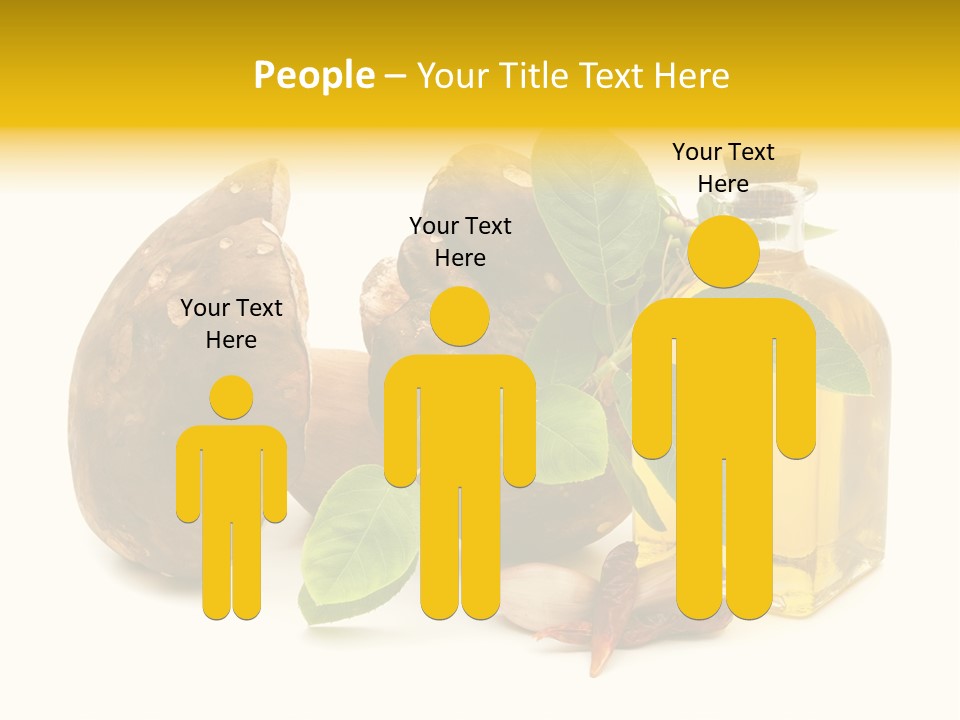 Beautiful Hand Skin PowerPoint Template