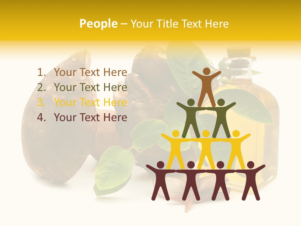 Beautiful Hand Skin PowerPoint Template