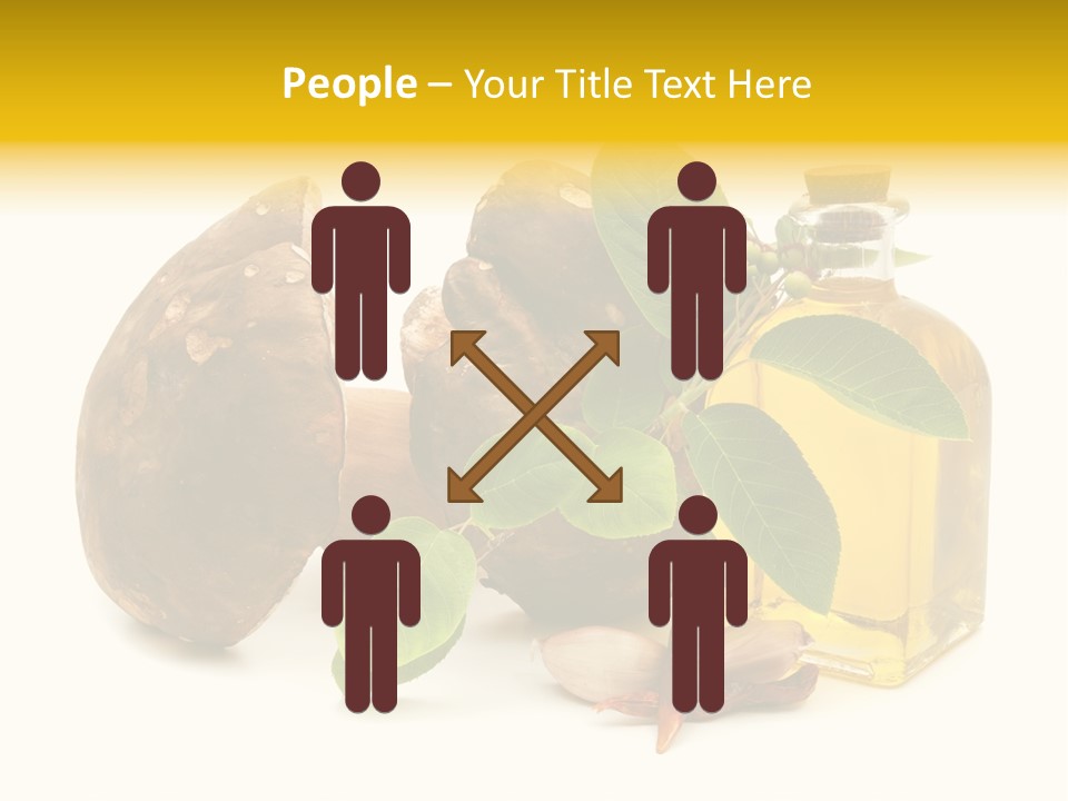 Beautiful Hand Skin PowerPoint Template