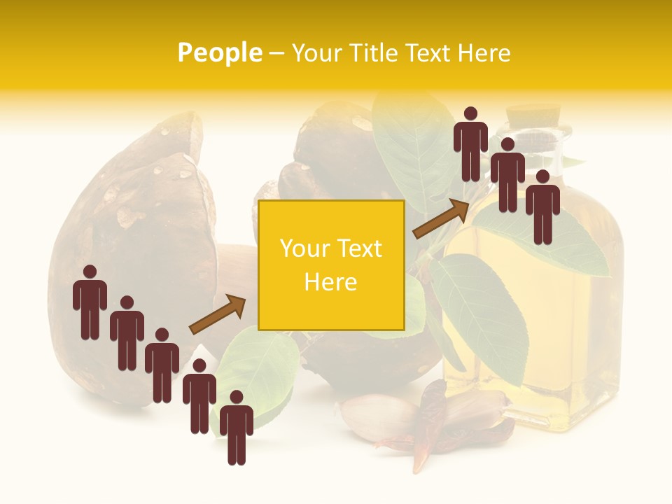 Beautiful Hand Skin PowerPoint Template