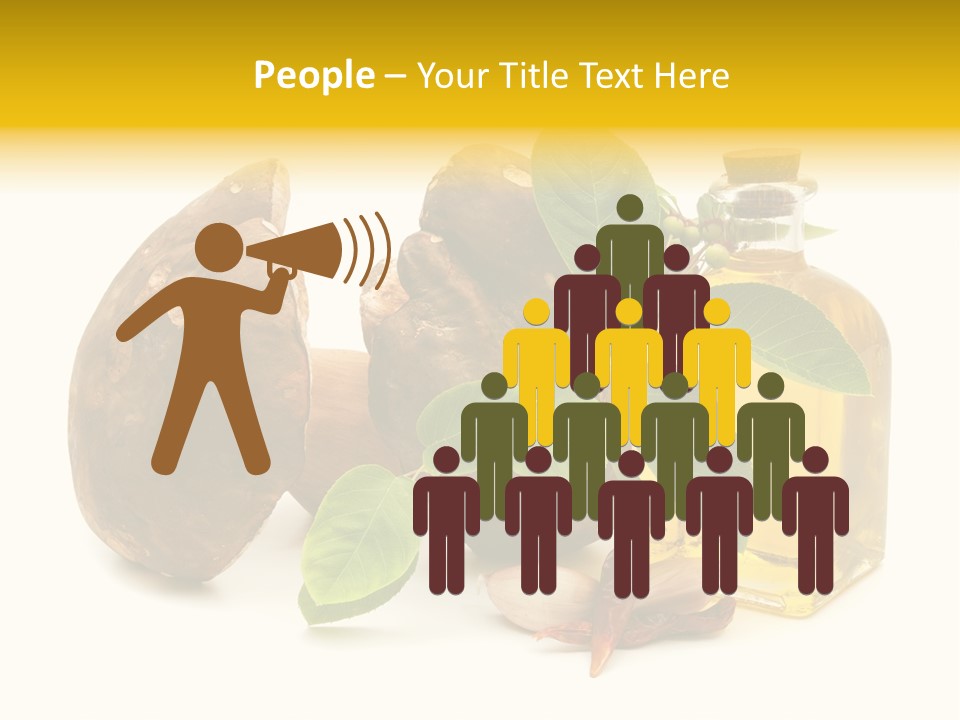 Beautiful Hand Skin PowerPoint Template