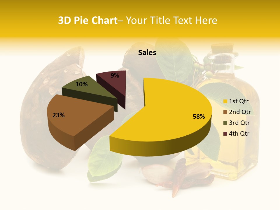Beautiful Hand Skin PowerPoint Template