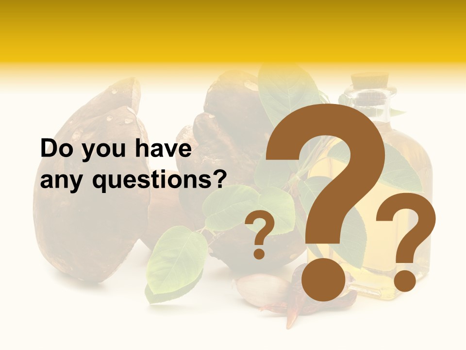 Beautiful Hand Skin PowerPoint Template