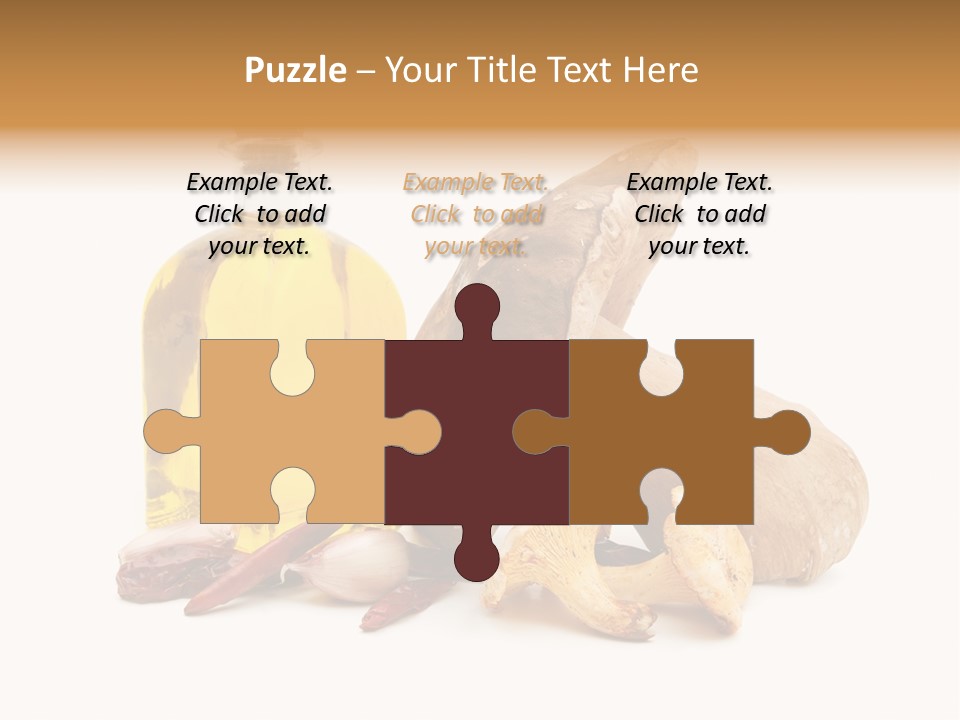 Nature White Season PowerPoint Template