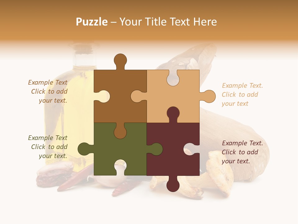 Nature White Season PowerPoint Template