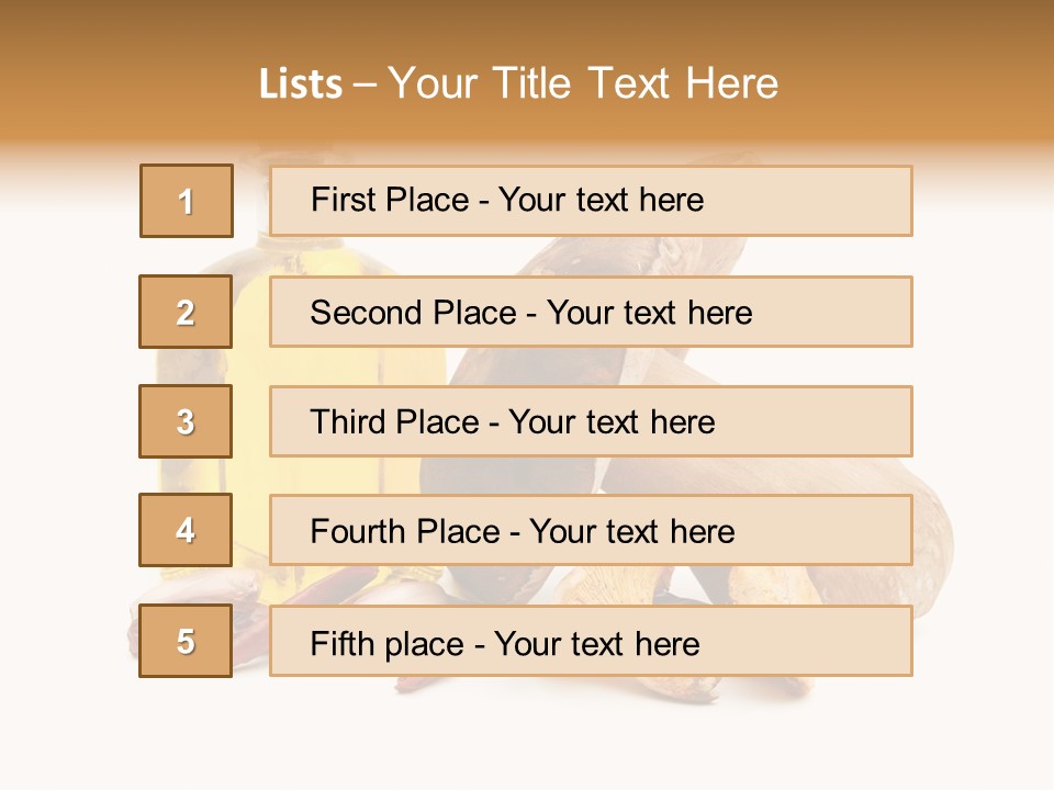 Nature White Season PowerPoint Template