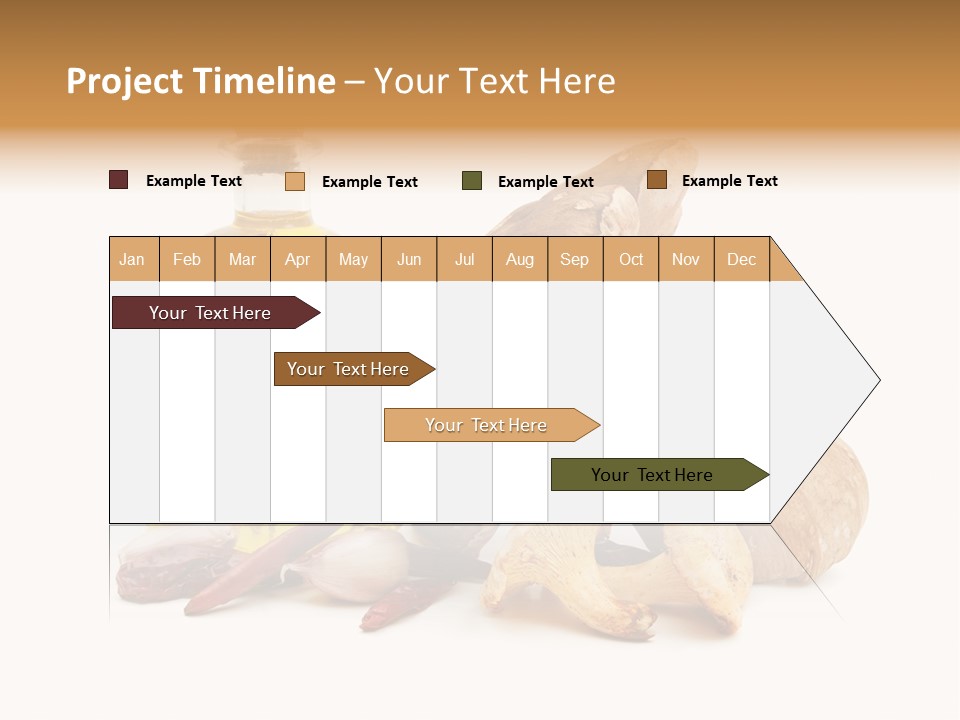Nature White Season PowerPoint Template