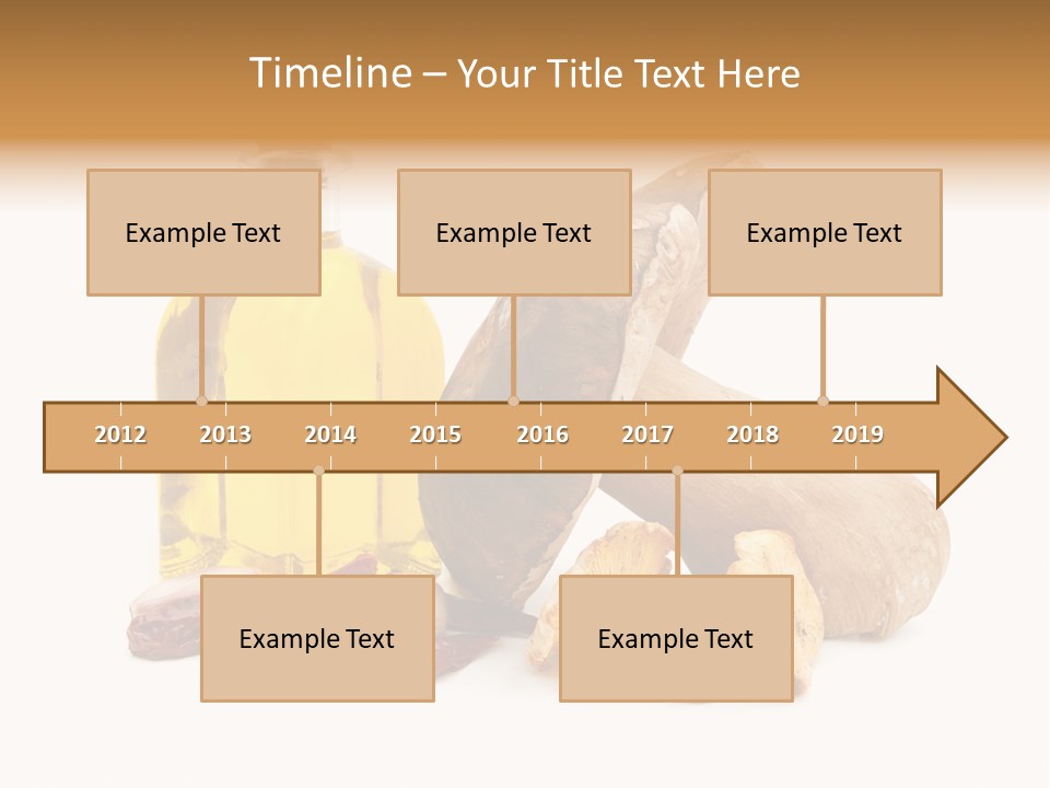 Nature White Season PowerPoint Template