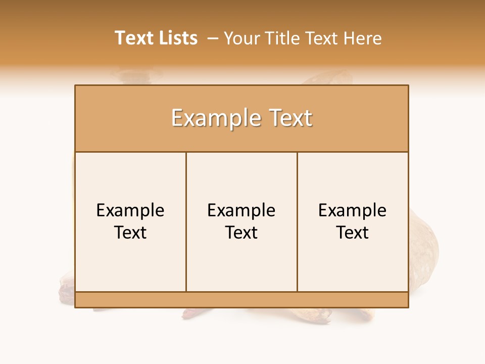 Nature White Season PowerPoint Template