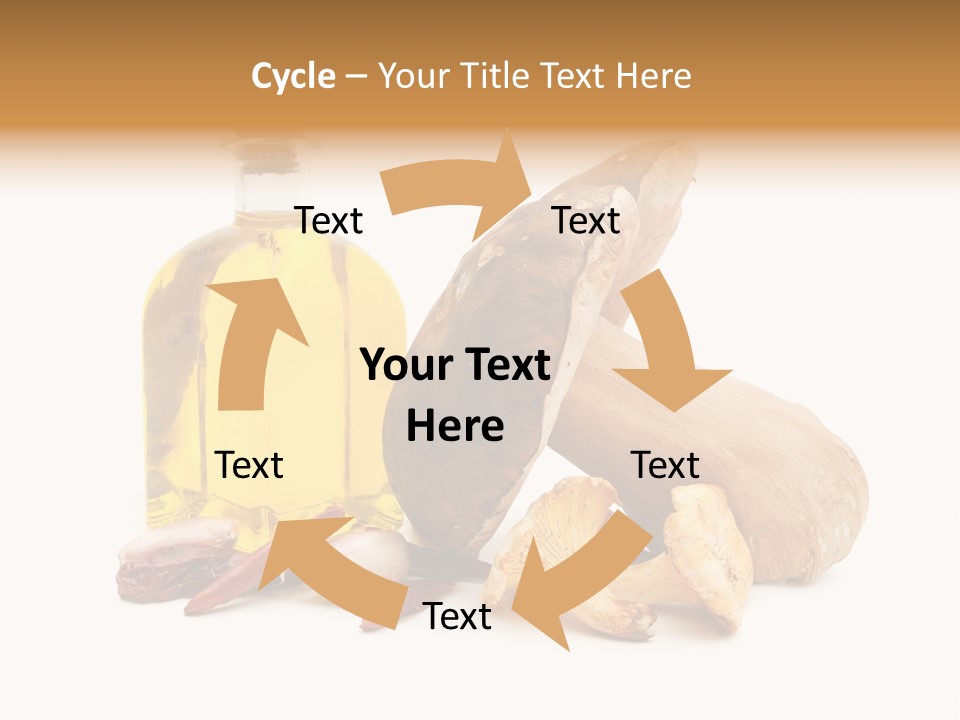 Nature White Season PowerPoint Template