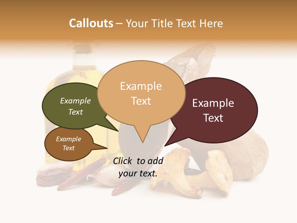 Nature White Season PowerPoint Template