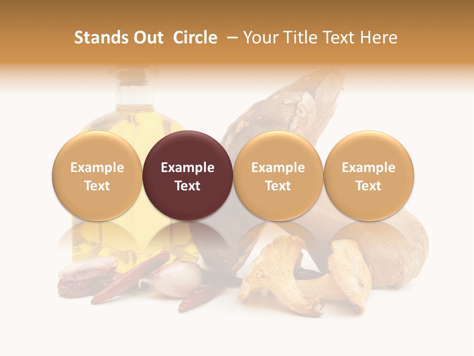 Nature White Season PowerPoint Template