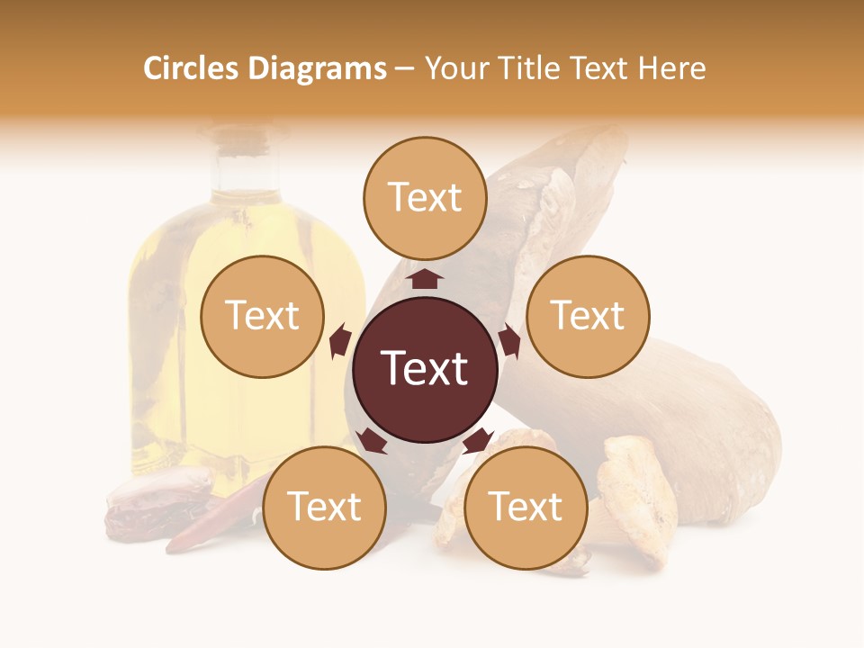 Nature White Season PowerPoint Template