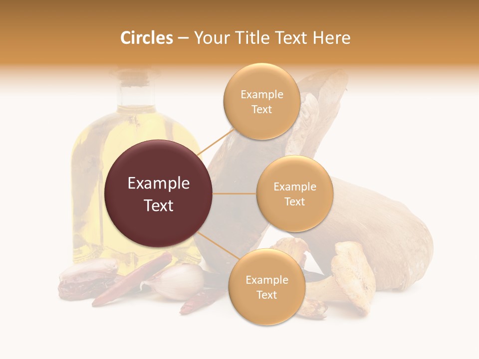 Nature White Season PowerPoint Template