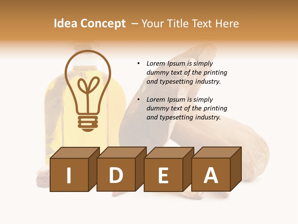 Nature White Season PowerPoint Template