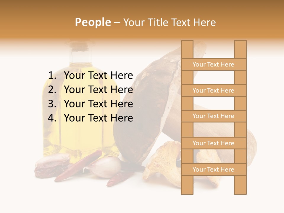 Nature White Season PowerPoint Template