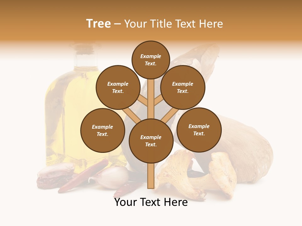 Nature White Season PowerPoint Template