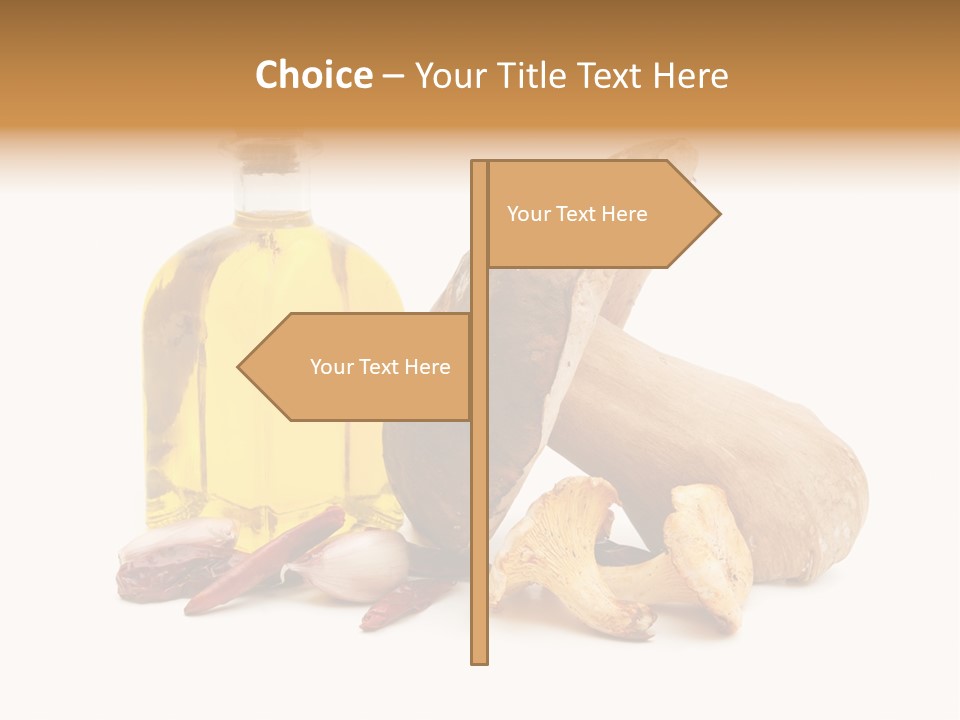 Nature White Season PowerPoint Template