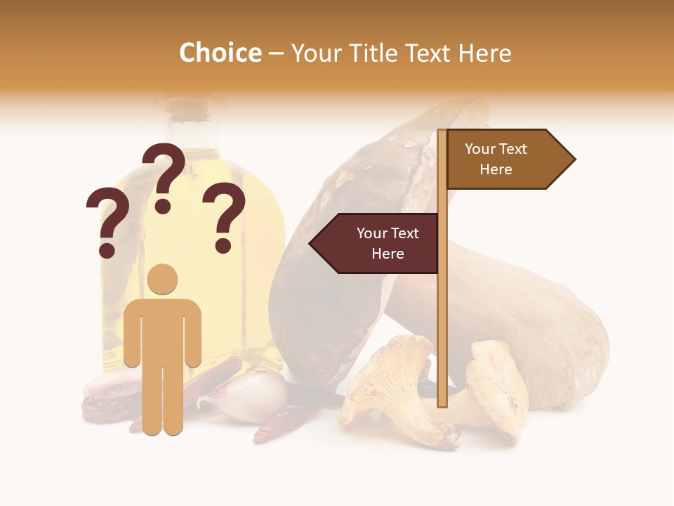 Nature White Season PowerPoint Template