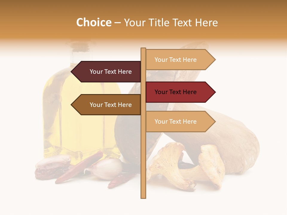 Nature White Season PowerPoint Template