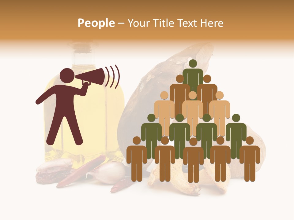 Nature White Season PowerPoint Template