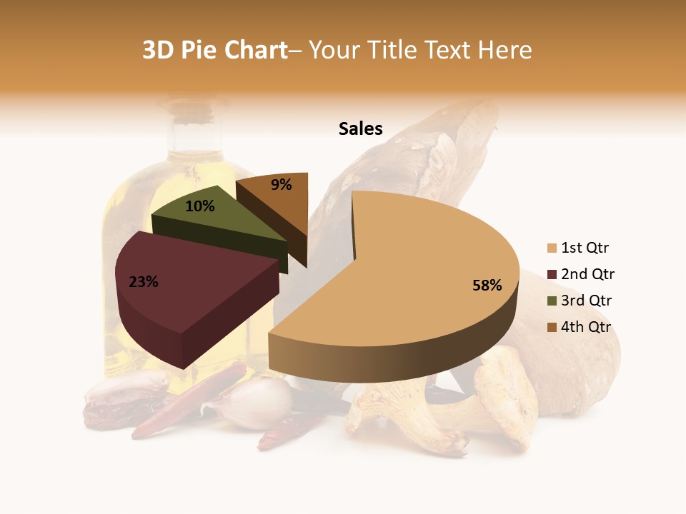 Nature White Season PowerPoint Template