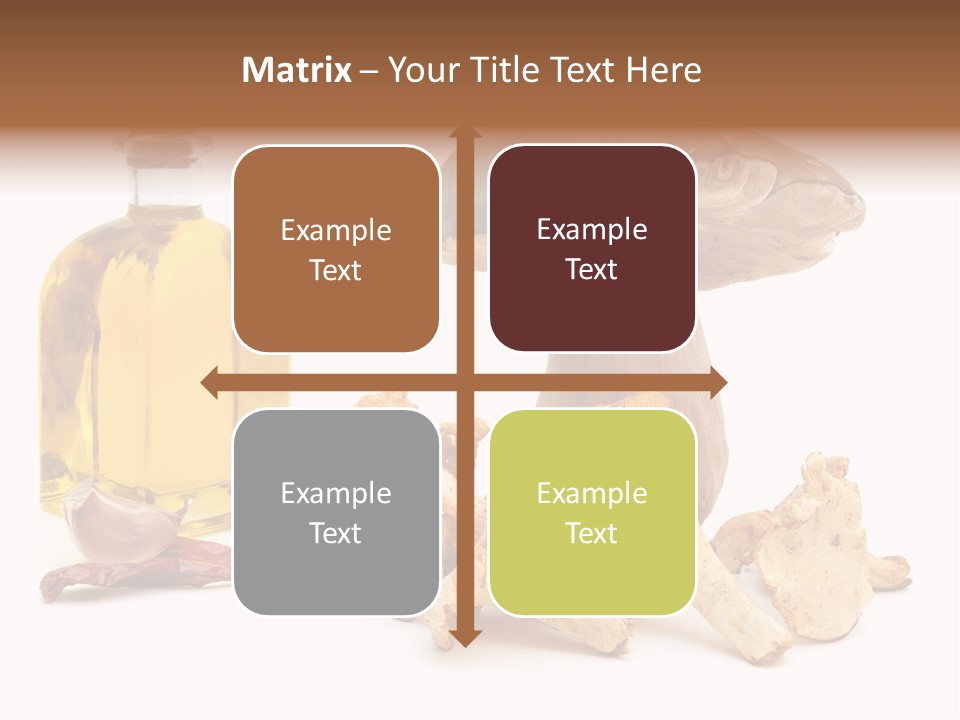 Fresco Autumn Cuisine PowerPoint Template