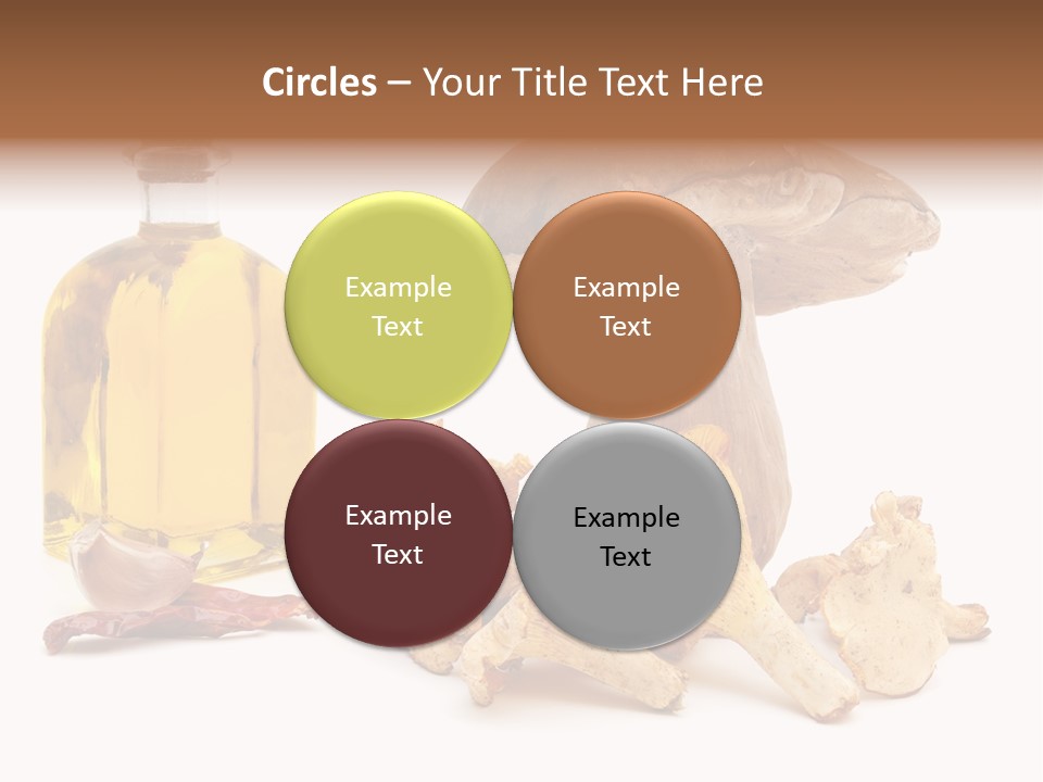 Fresco Autumn Cuisine PowerPoint Template