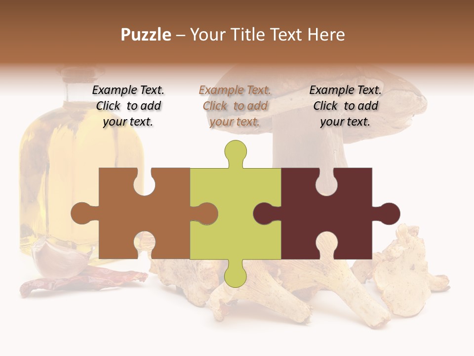 Fresco Autumn Cuisine PowerPoint Template