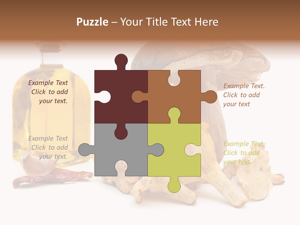 Fresco Autumn Cuisine PowerPoint Template