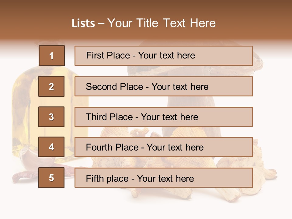 Fresco Autumn Cuisine PowerPoint Template