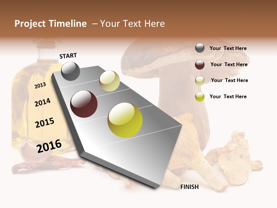 Fresco Autumn Cuisine PowerPoint Template