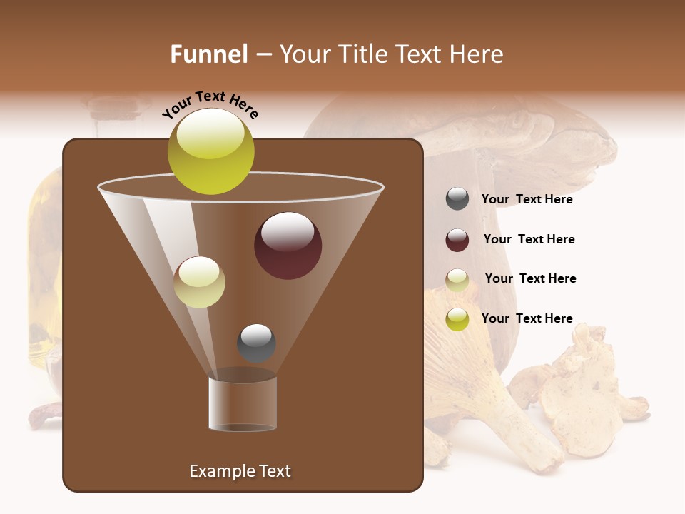 Fresco Autumn Cuisine PowerPoint Template