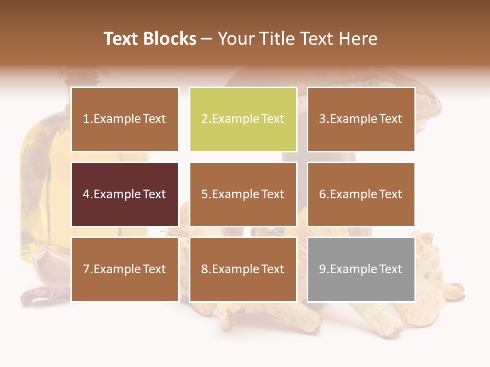 Fresco Autumn Cuisine PowerPoint Template