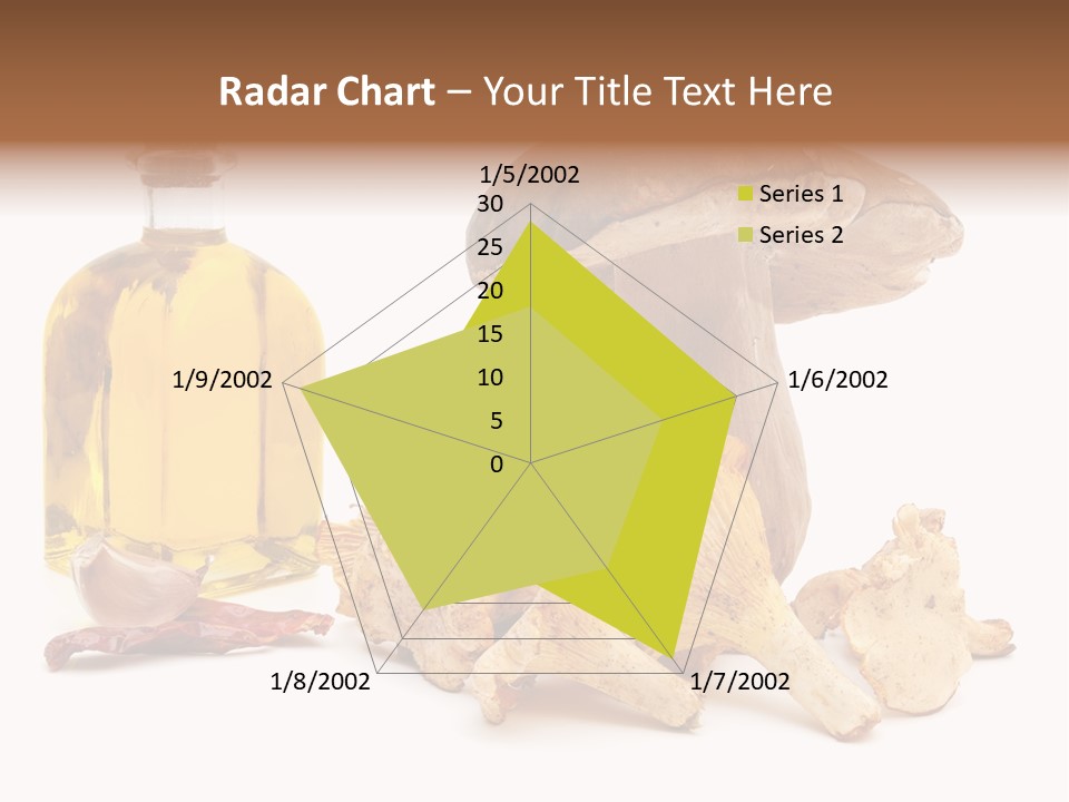 Fresco Autumn Cuisine PowerPoint Template