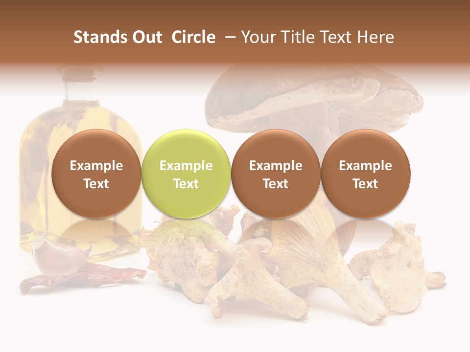 Fresco Autumn Cuisine PowerPoint Template