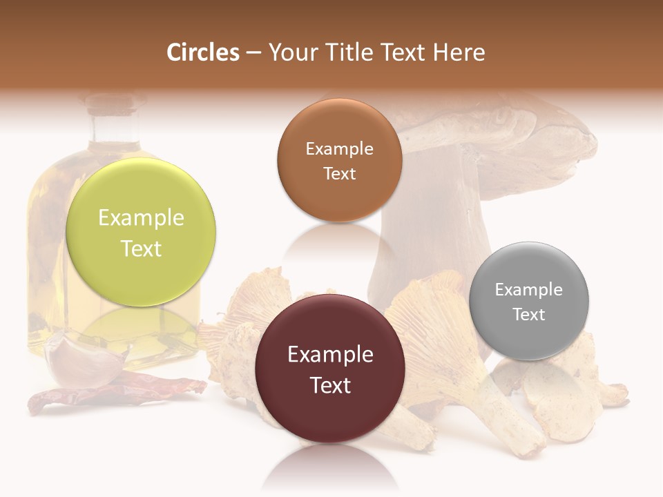 Fresco Autumn Cuisine PowerPoint Template