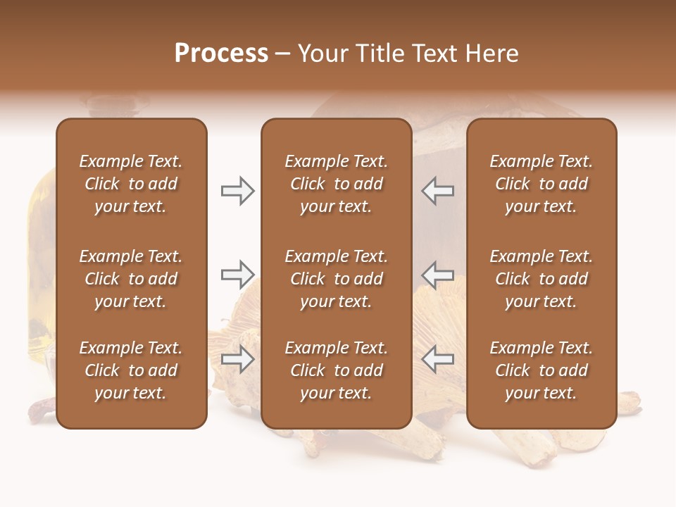 Fresco Autumn Cuisine PowerPoint Template