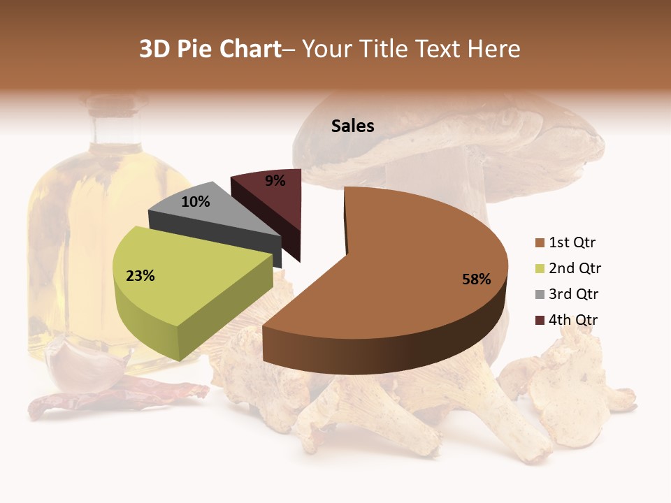 Fresco Autumn Cuisine PowerPoint Template