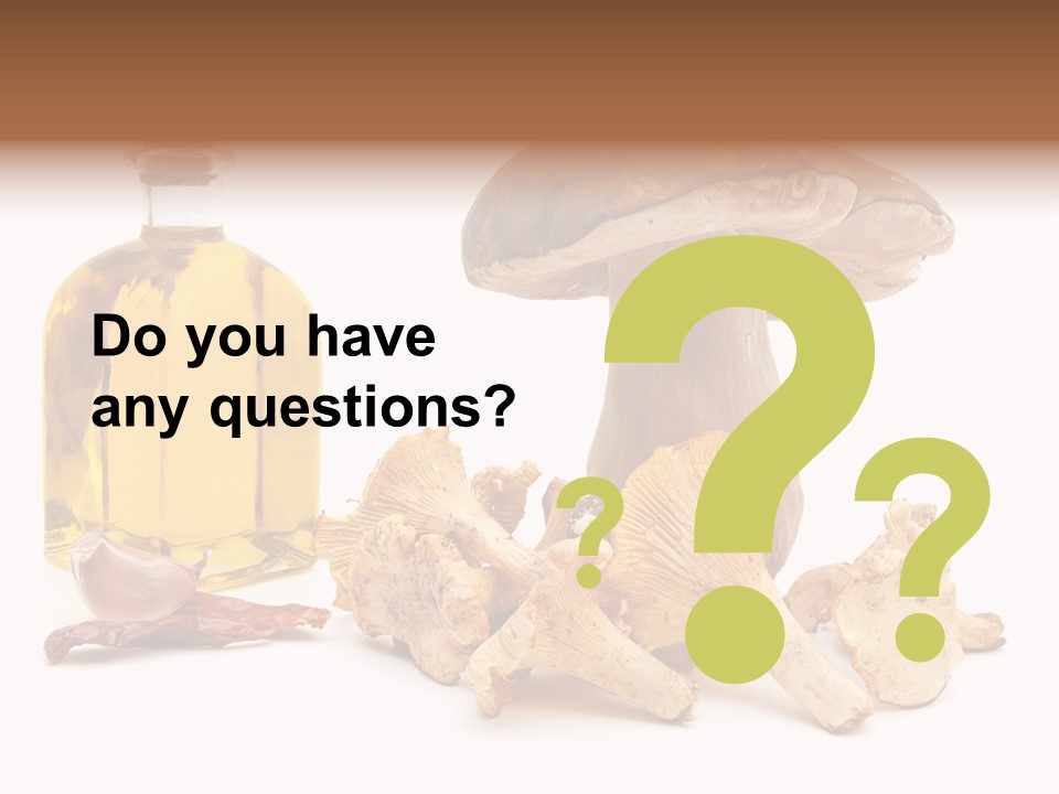 Fresco Autumn Cuisine PowerPoint Template