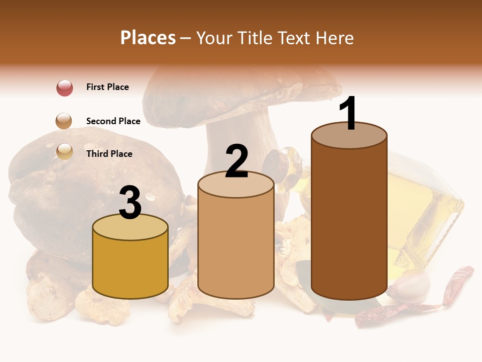 Oil White Beauty PowerPoint Template