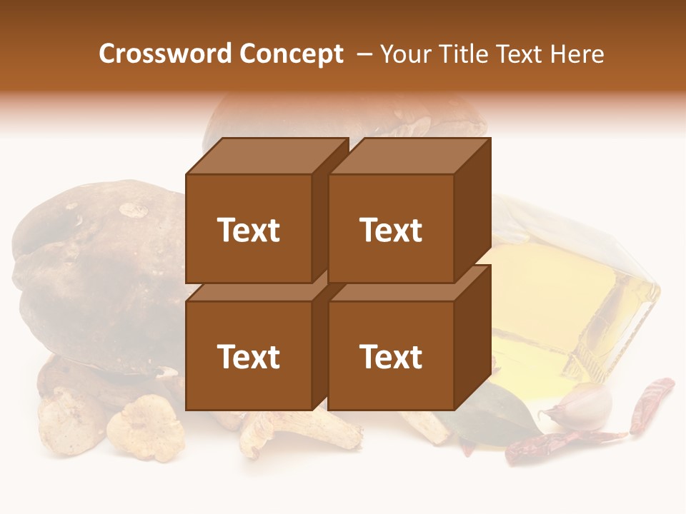 Oil White Beauty PowerPoint Template