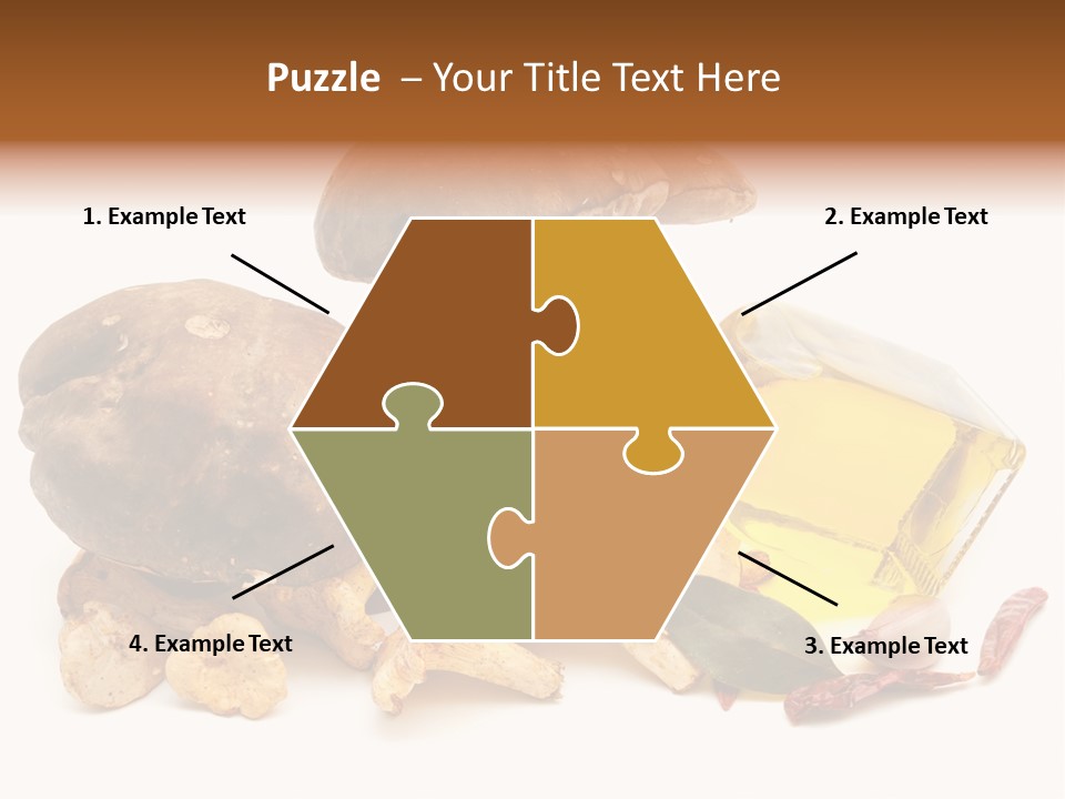 Oil White Beauty PowerPoint Template