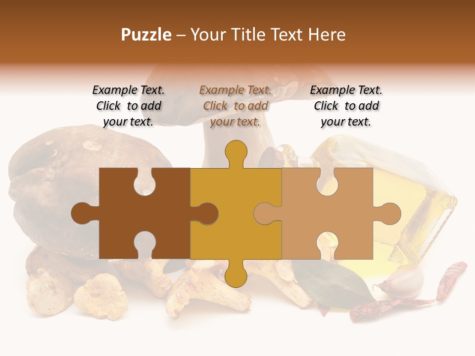 Oil White Beauty PowerPoint Template