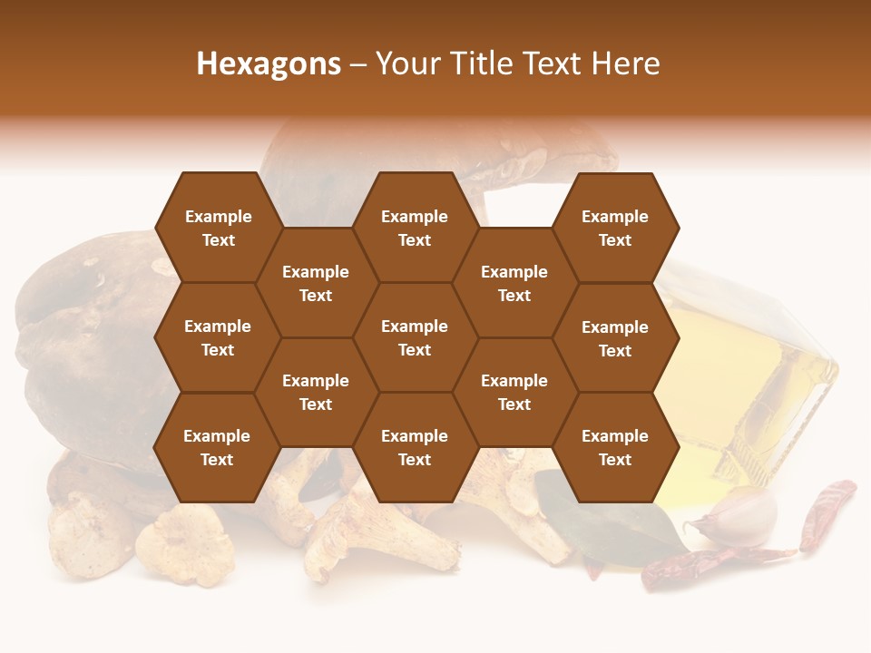 Oil White Beauty PowerPoint Template