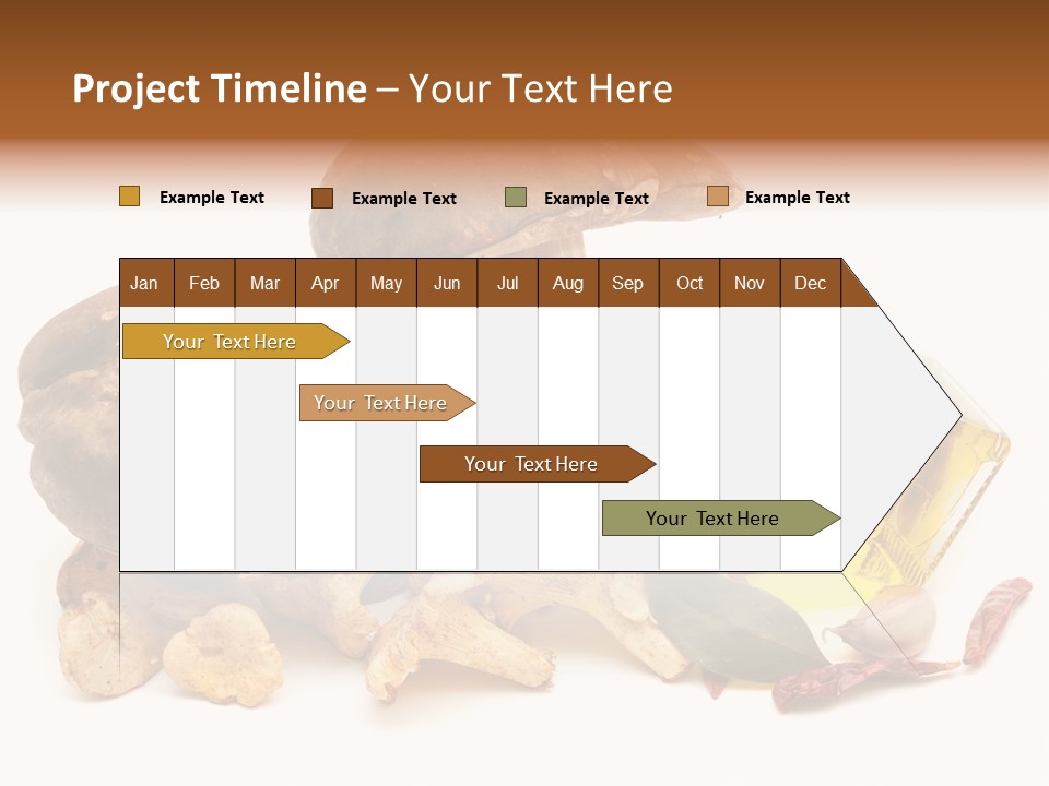 Oil White Beauty PowerPoint Template